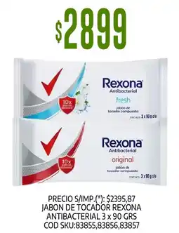 Supermercados Yaguar Rexona jabon de tocadocompuesto oferta