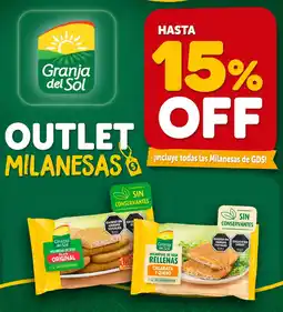 Nini Mayorista Granja del sol milanesas oferta