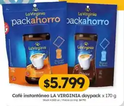 Cordiez La virginia cafe instantaneo oferta