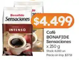 Cordiez Bonafide café sensaciones oferta