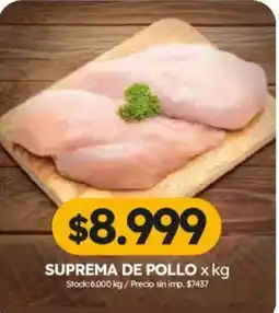 Cordiez Suprema de pollo oferta