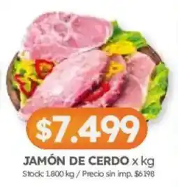 Cordiez Jamón de cerdo oferta