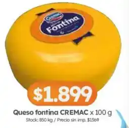 Cordiez cremac queso fontina oferta