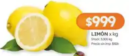 Cordiez limón oferta