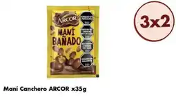 Disco Arcor maní bañado oferta