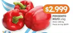 Cordiez Pimiento rojo oferta