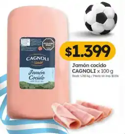 Cordiez Cagnoli jamón cocido oferta