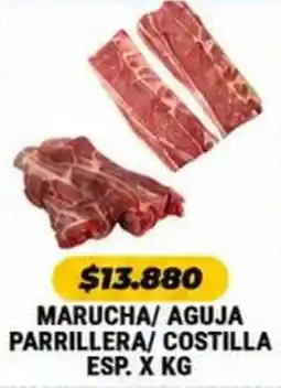 Autoservicio Capo Marucha/ aguja parrillera/ costilla oferta