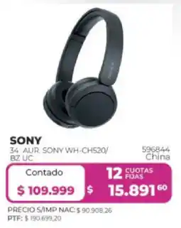 Frávega Sony aur. sony wh-ch520 oferta