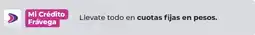 Frávega Mi Crédito Frávega oferta