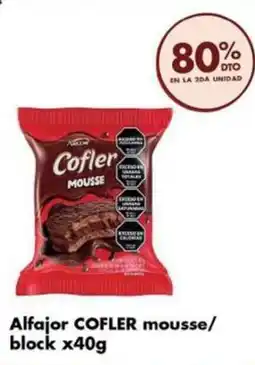 Disco Cofler alfajor mousse oferta