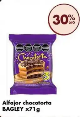 Disco Bagley alfajor chocotorta oferta