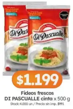 Cordiez DiPascualle fideos frescos oferta