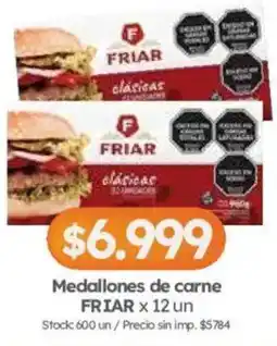 Cordiez Friar medallones de carne oferta
