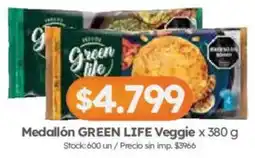 Cordiez Green life medallón veggie oferta