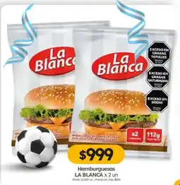 Cordiez La blanca hamburguesas oferta