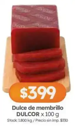 Cordiez Dulcor dulce de membrillo oferta