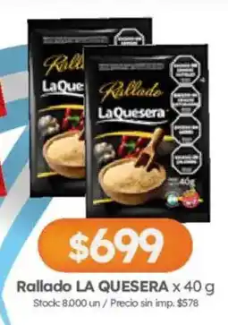 Cordiez La quesera rallado oferta