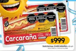Cordiez Carcaraña salchichas oferta