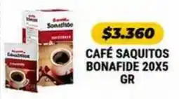 Autoservicio Capo Bonafide café saquitos oferta