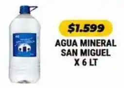 Autoservicio Capo San miguel agua mineral oferta