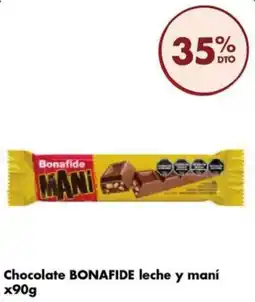 Disco Bonafide chocolate maní oferta