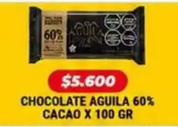 Autoservicio Capo Aguila chocolate 60% cacao oferta