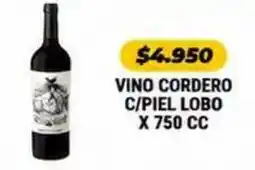 Autoservicio Capo Vino Cordero C/Piel Lobo oferta