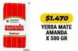 Autoservicio Capo Amanda yerba mate oferta