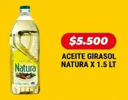Autoservicio Capo Natura aceite girasol oferta