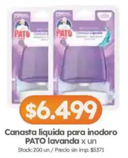 Cordiez Pato canasta liquida para inodoro oferta