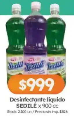 Cordiez Sedilé desinfectante líquido oferta