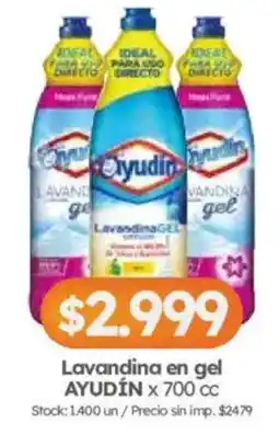 Cordiez Ayudin lavandina en gel oferta