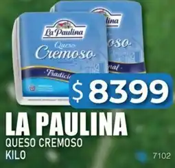 Masivos La paulina queso cremoso oferta