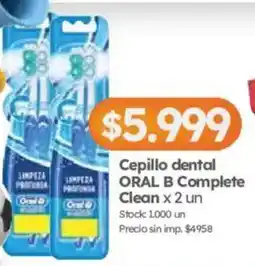 Cordiez Oral b cepillo dental complete clean oferta