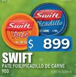 Masivos Swift pate foie/picadillo de carne oferta