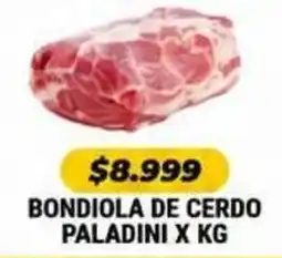 Autoservicio Capo Paladini bondiola de cerdo oferta
