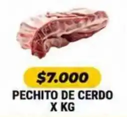 Autoservicio Capo Pechito de cerdo oferta
