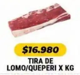Autoservicio Capo Tira de lomo/queperi oferta