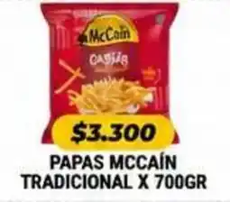 Autoservicio Capo McCain papas tradicional oferta