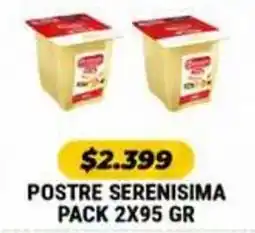 Autoservicio Capo Postre serenisima oferta