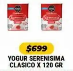 Autoservicio Capo La serenisima yogur clasico oferta