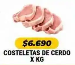 Autoservicio Capo Costeletas de cerdo oferta