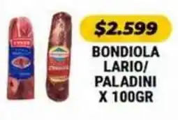 Autoservicio Capo Boniola Lario/ Paladini oferta