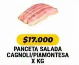 Autoservicio Capo Panceta salada cagnoli/piamontesa oferta