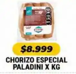 Autoservicio Capo Paladini chorizo especial oferta
