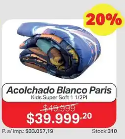 Ferniplast Blanco paris acolchado blanco paris oferta