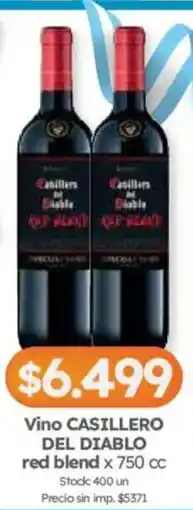 Cordiez Casillero del Diablo vino red blend oferta