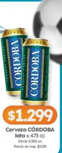 Cordiez Cerveza cordoba oferta