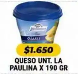 Autoservicio Capo Paulina queso unt. la oferta